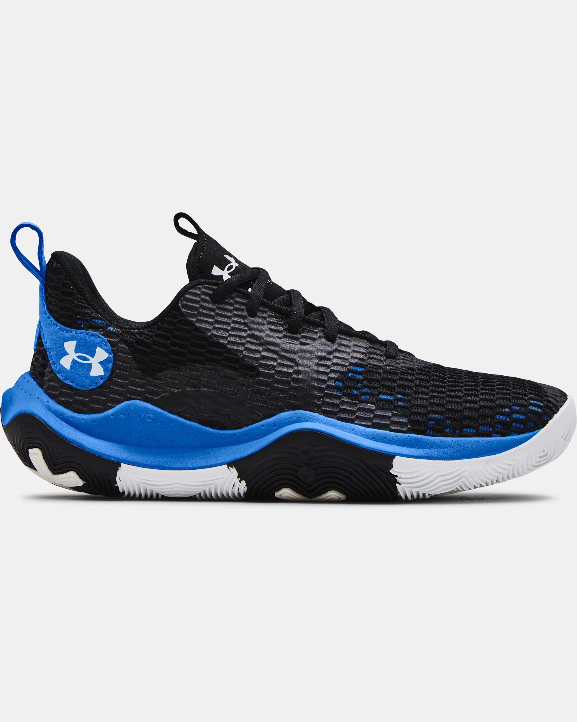 Buy Unisex UA Spawn 3 Basketball Shoes Black in KSA Under Armour