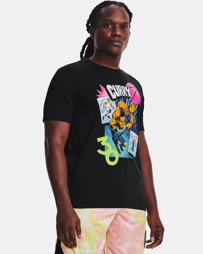 Men's Curry Comic Book Short Sleeve