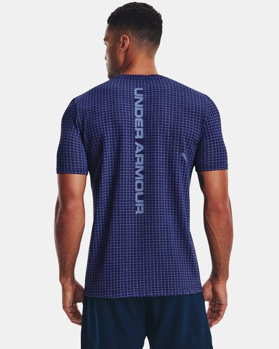 Men's UA Seamless Grid Short Sleeve