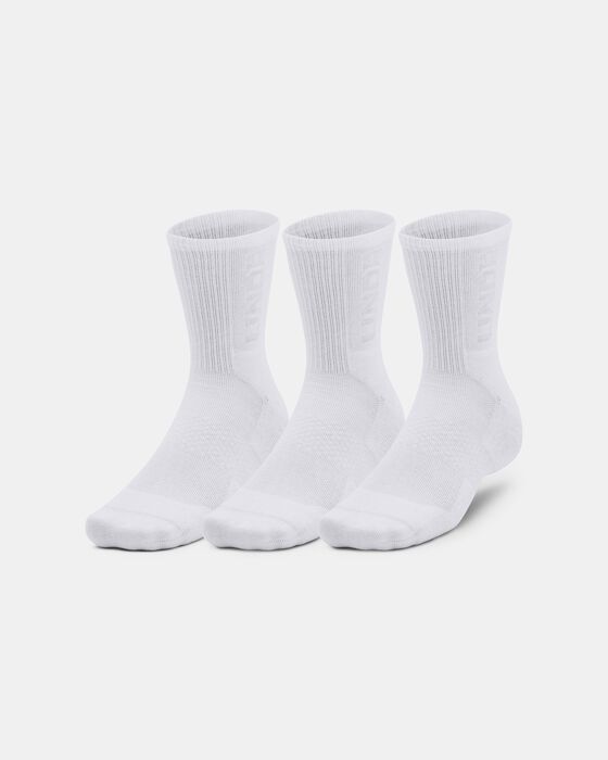 Unisex UA 3-Maker 3-Pack Mid-Crew Socks image number 0