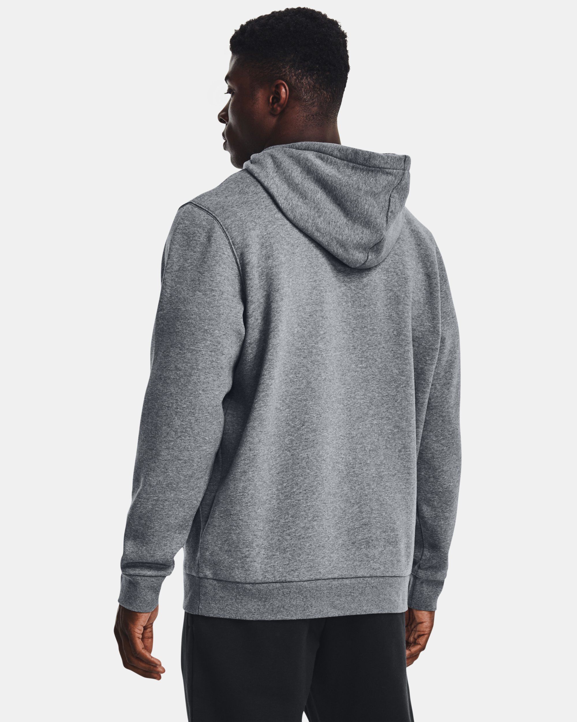 Under armour dark grey hoodie top