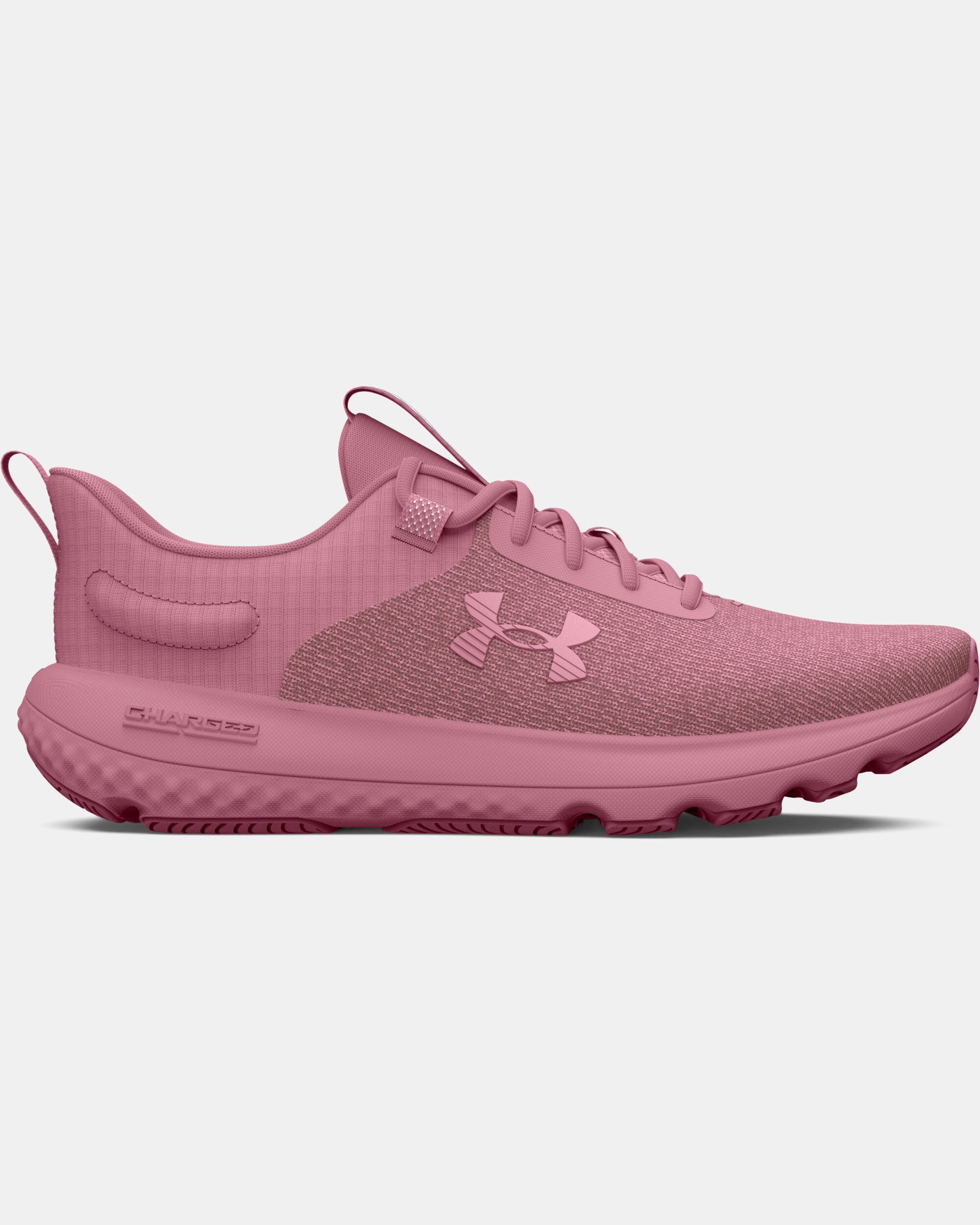 Pink under armor best sale shoes