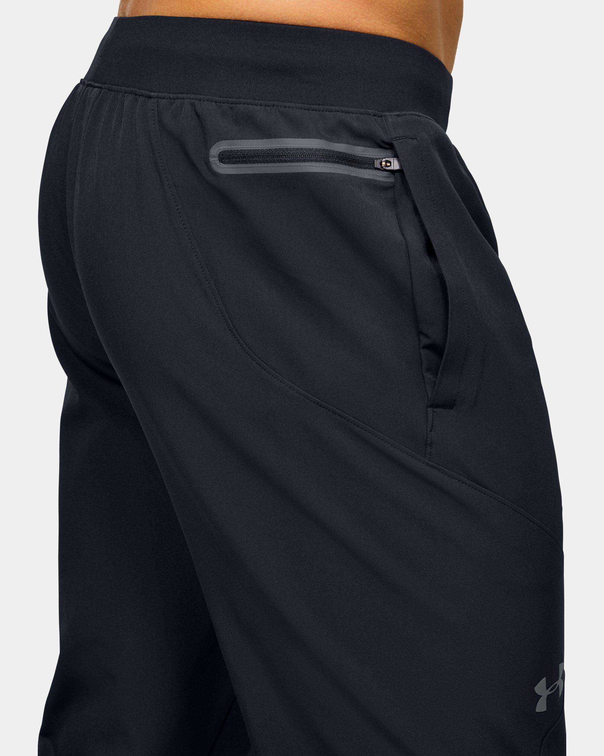 Buy Men s UA Unstoppable Tapered Pants Black in KSA Under Armour