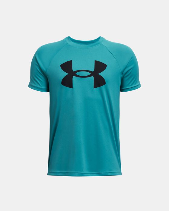 Boys' UA Tech™ Big Logo Short Sleeve image number 0