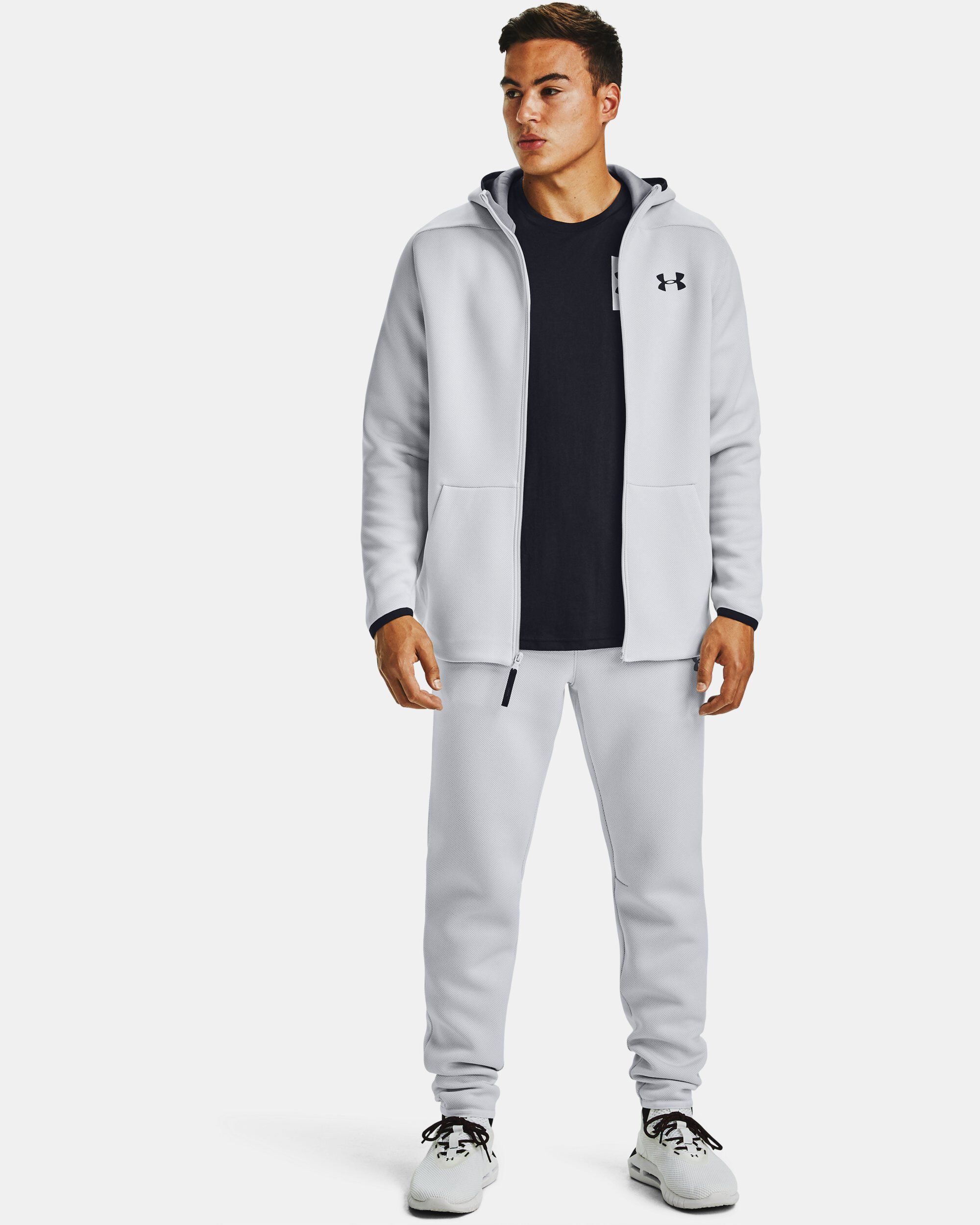 Under Armour Men s UA MOVE Full Zip Hoodie Grey in KSA