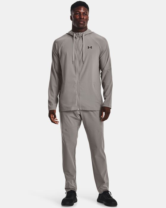 Men's UA Woven Perforated Windbreaker Jacket image number 2