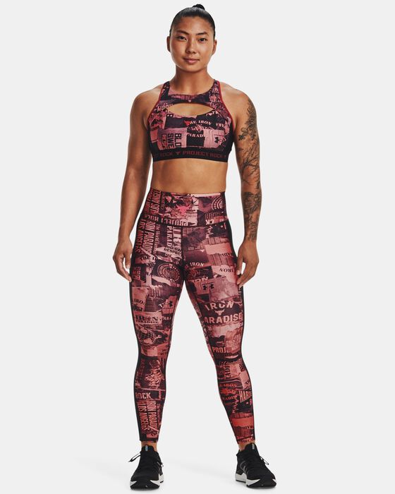 Women's Project Rock HeatGear® Print Ankle Leggings image number 2