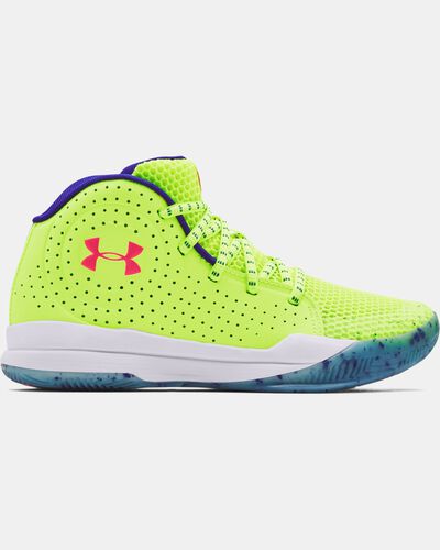 Grade School UA Jet Splash Basketball Shoes