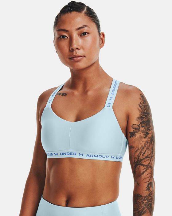 Women's UA Crossback Low Sports Bra image number 0