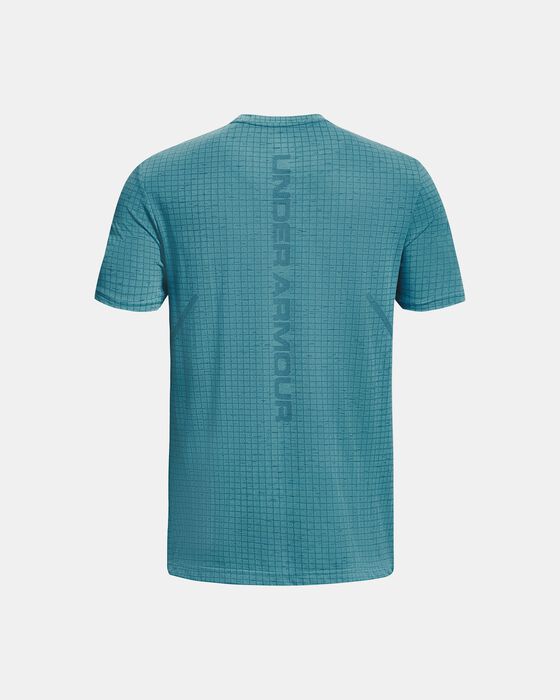 Men's UA Seamless Grid Short Sleeve image number 5