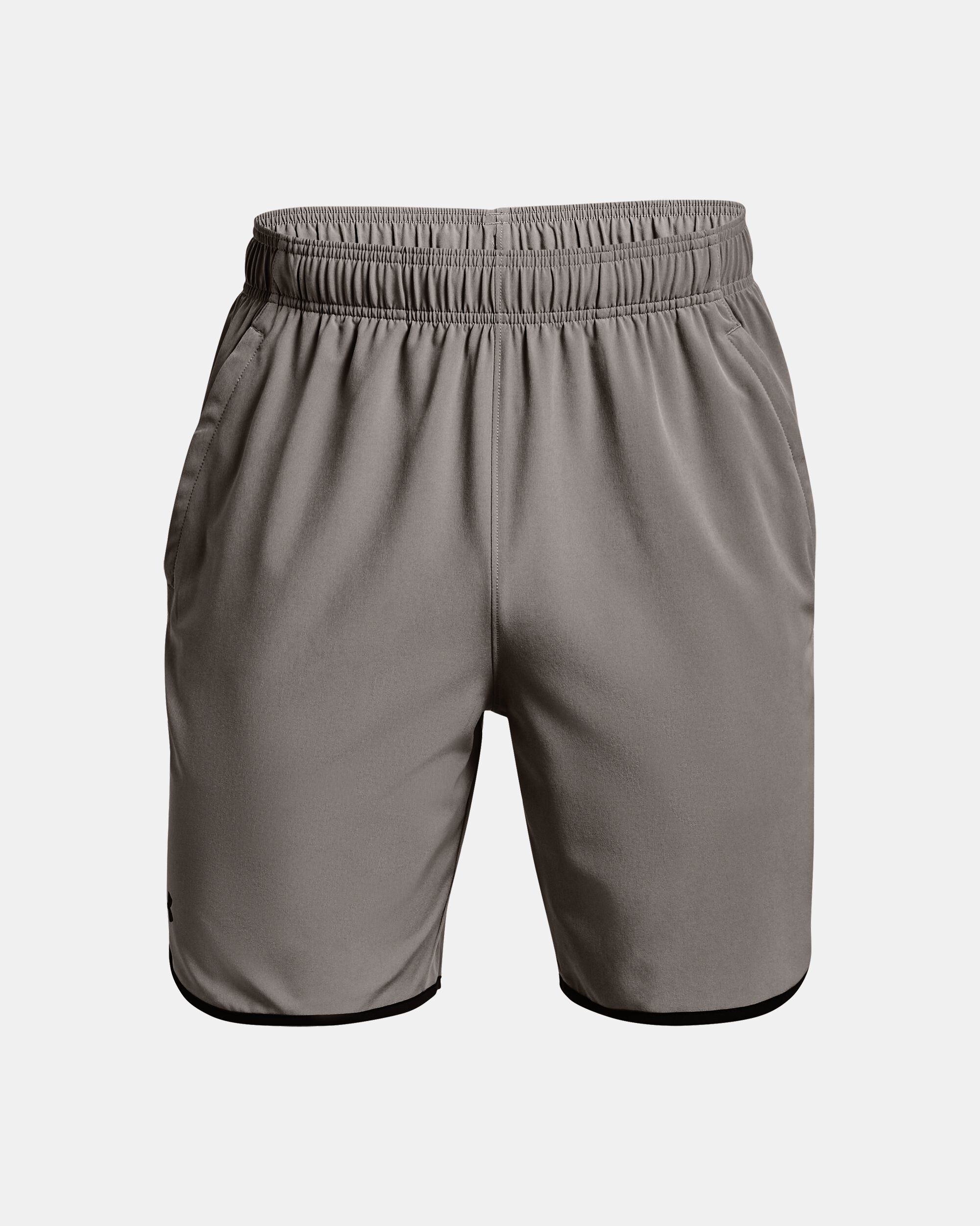 Under Armour Men s UA HIIT Woven Shorts Grey in KSA