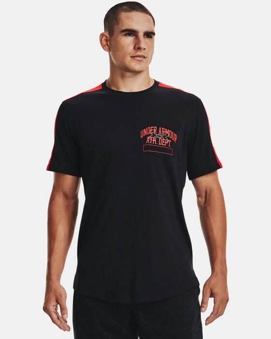 Men's UA Athletic Department Pocket T-Shirt image number 0