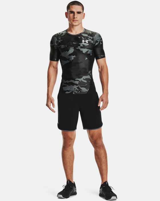 Men's UA Iso-Chill Compression Printed Short Sleeve image number 2