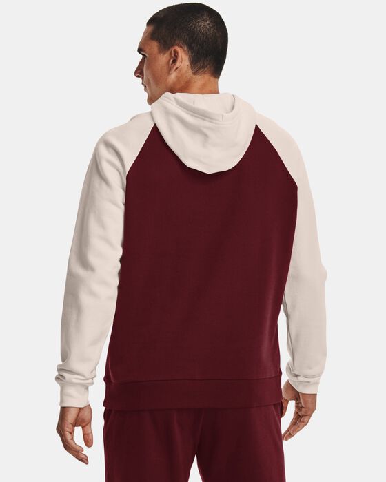 UA Rival Fleece Wordmark Colorblock image number 1