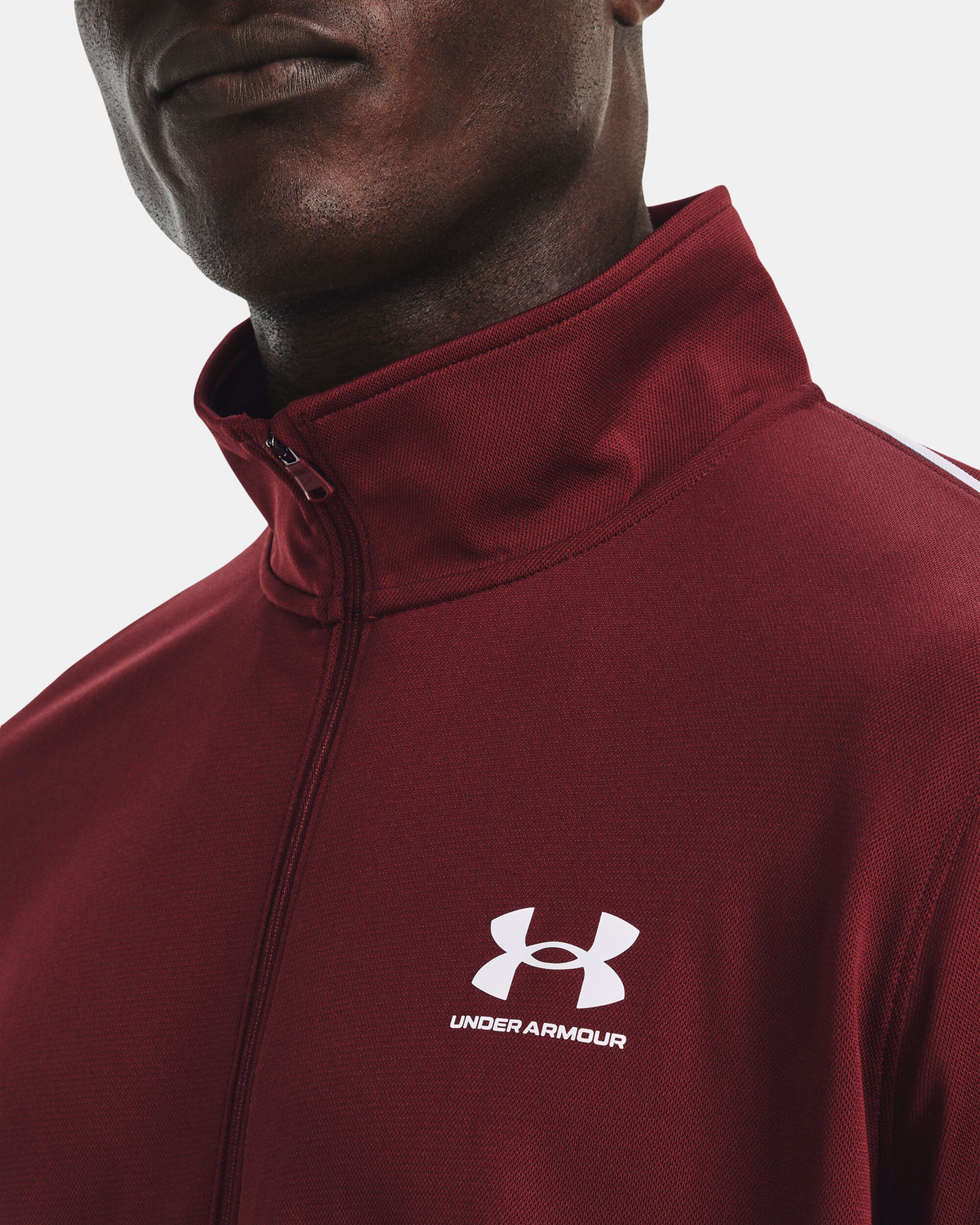 Maroon under on sale armour jacket