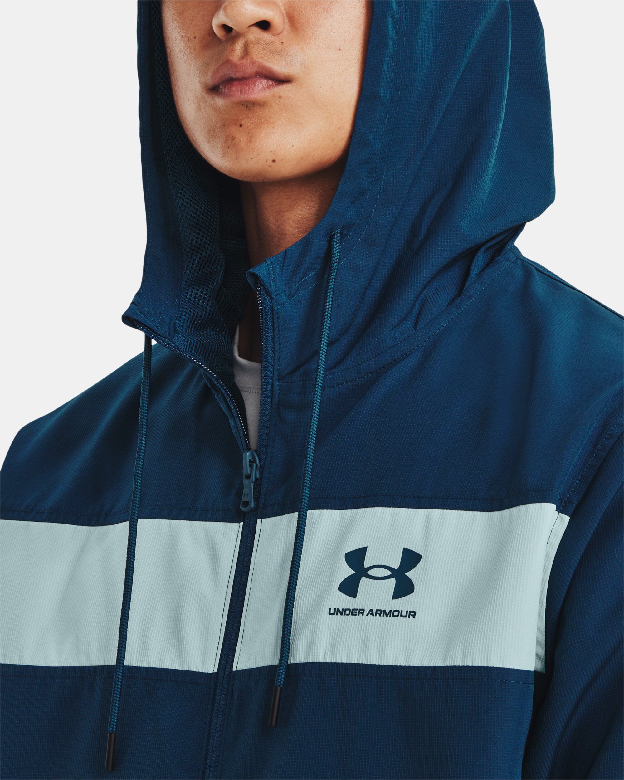 Under armour sportstyle windbreaker jacket deals