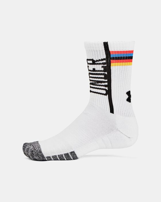Unisex HeatGear® Crew Socks Unisex HeatGear® Crew Socks image number 3