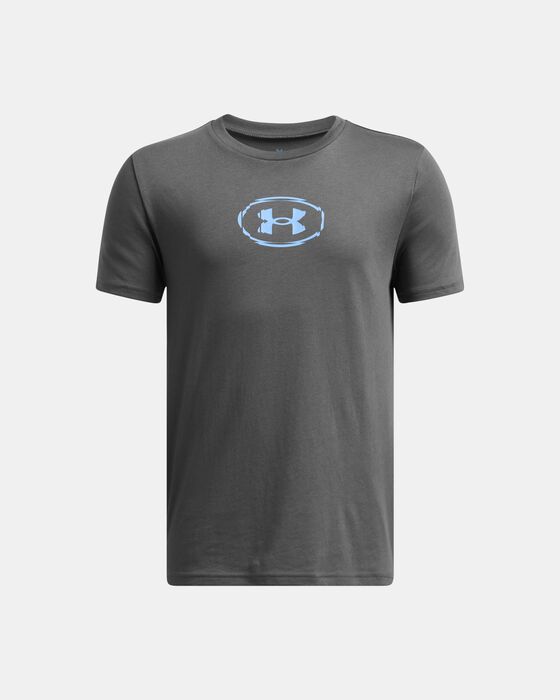 Boys' UA Slice Logo Short Sleeve image number 0