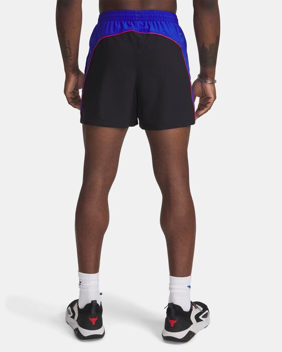 شورت بروجكت روك ووفن كولور بلوك للرجال شورت بروجكت روك ووفن كولور بلوك للرجال image number 1