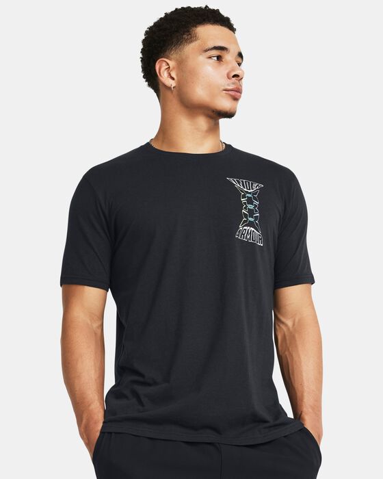 Men's UA Dusk To Dawn Skull Short Sleeve image number 0