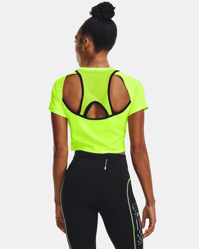 Women's UA Run Anywhere Crop Short Sleeve