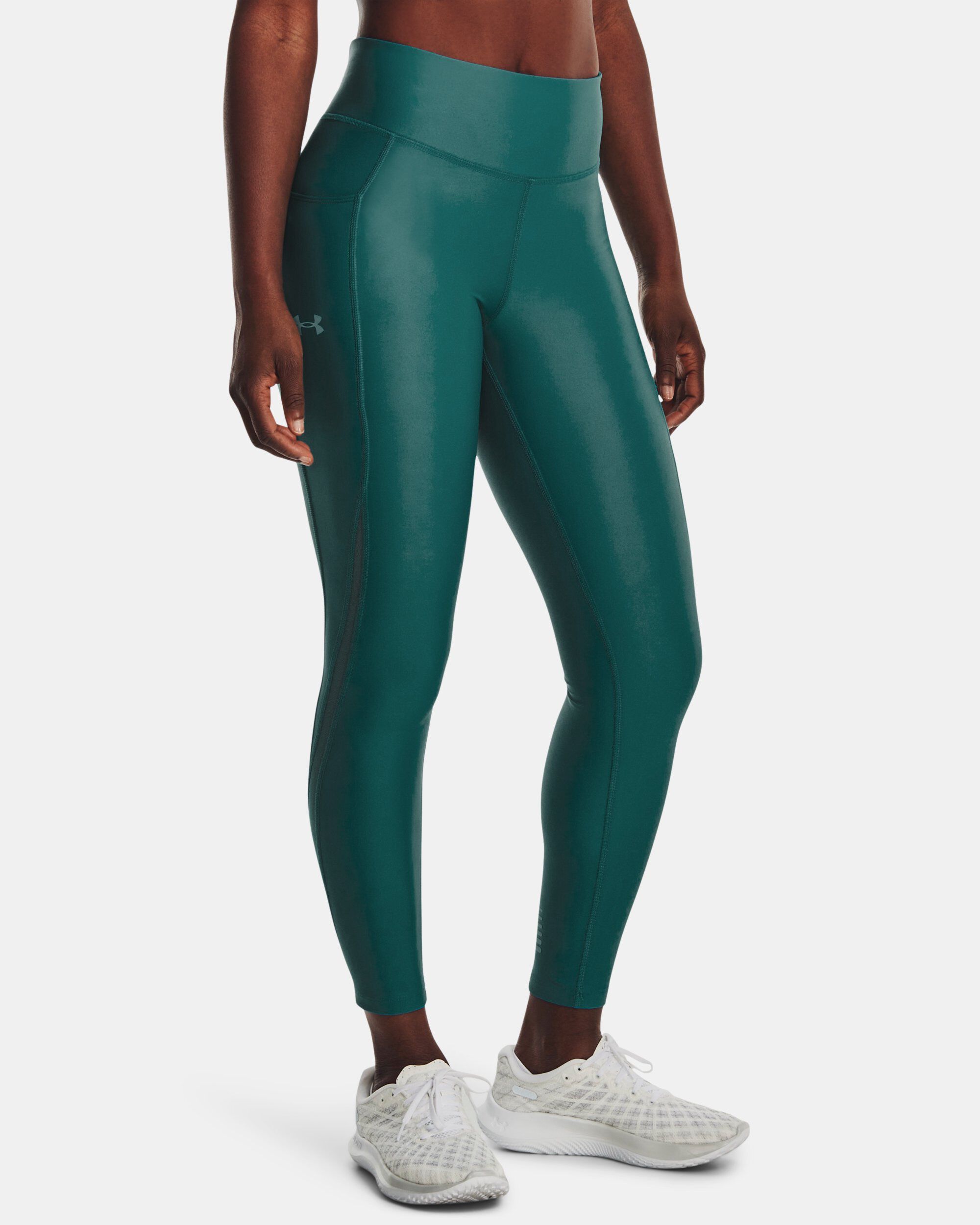Under armour green tights deals
