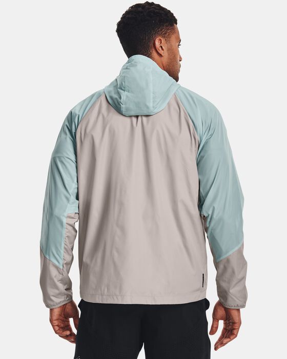 Men's UA RUSH™ Woven Full-Zip image number 1