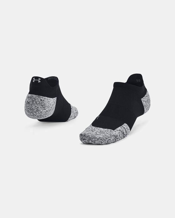 Unisex UA ArmourDry™ Run Cushion No Show Tab Socks image number 0