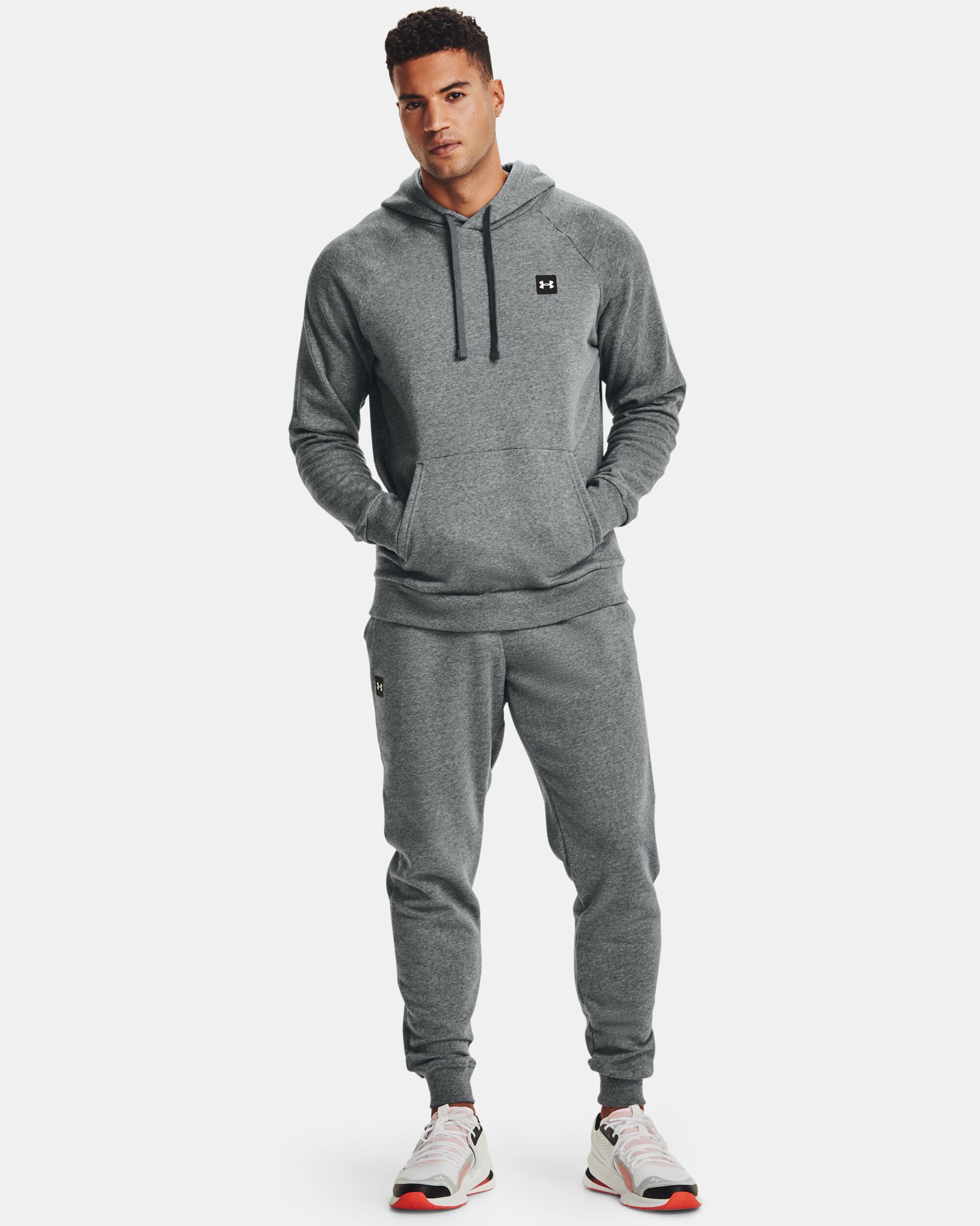 Under Armour Men s UA Rival Fleece Joggers Grey in KSA