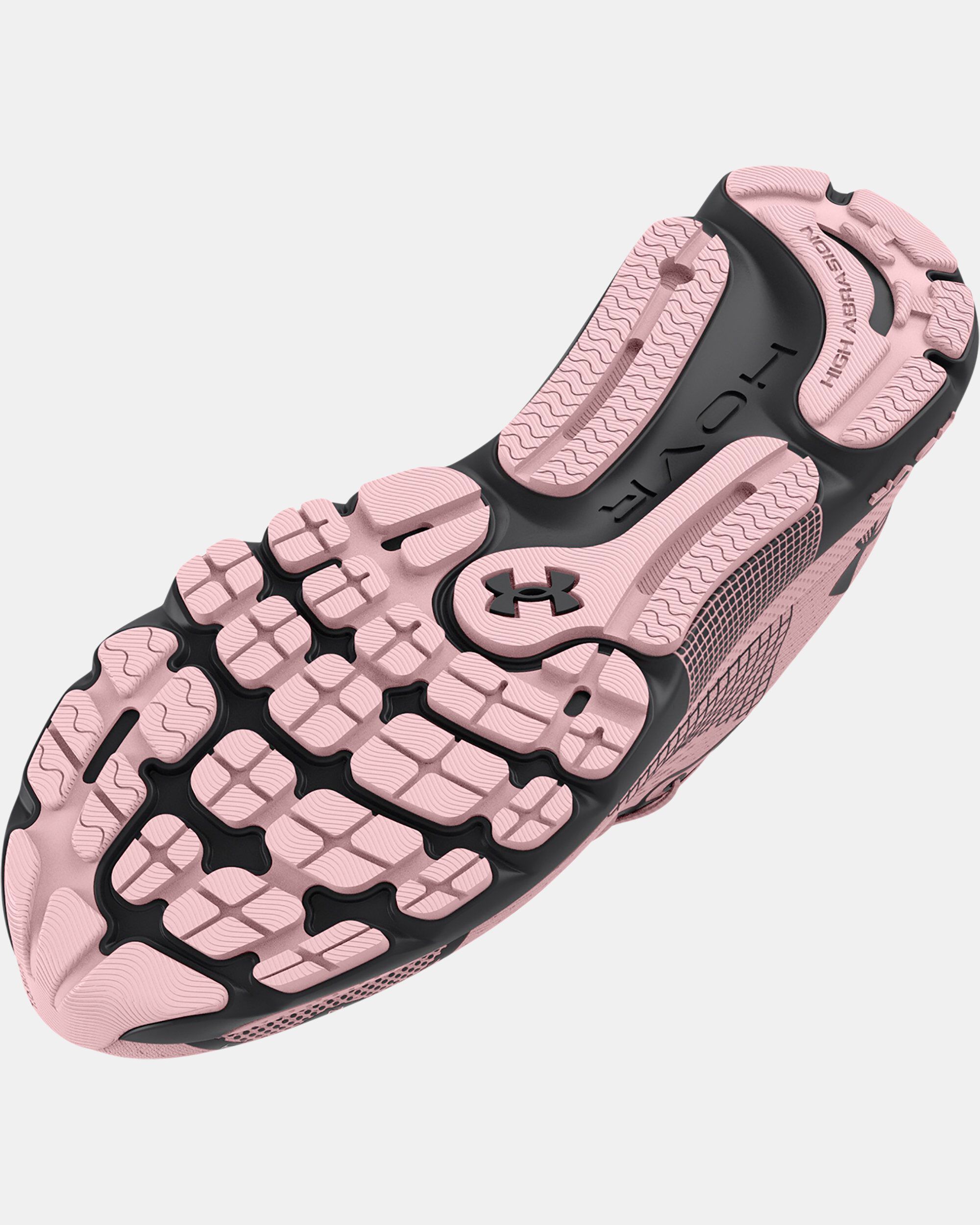 Grey and pink sale under armour shoes