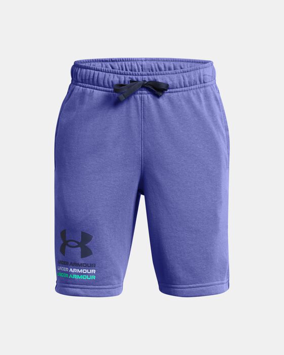 Boys' UA Rival Terry Shorts image number 0