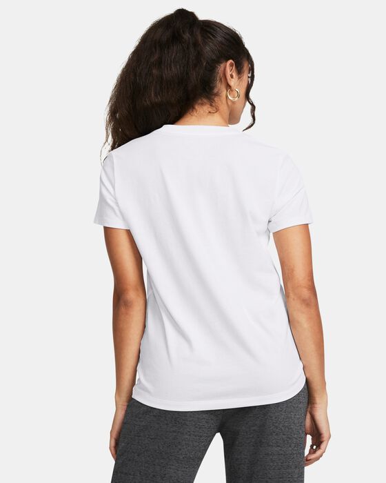 Women's UA Rival Core Short Sleeve image number 1