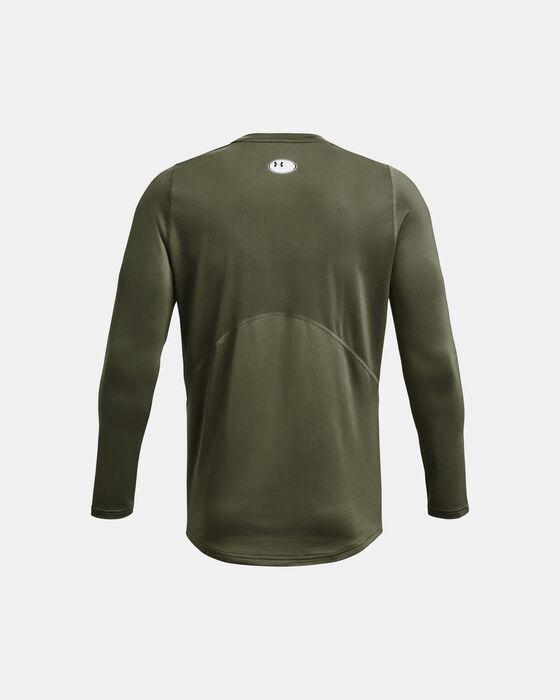 Men's HeatGear® Armour Fitted Long Sleeve image number 5