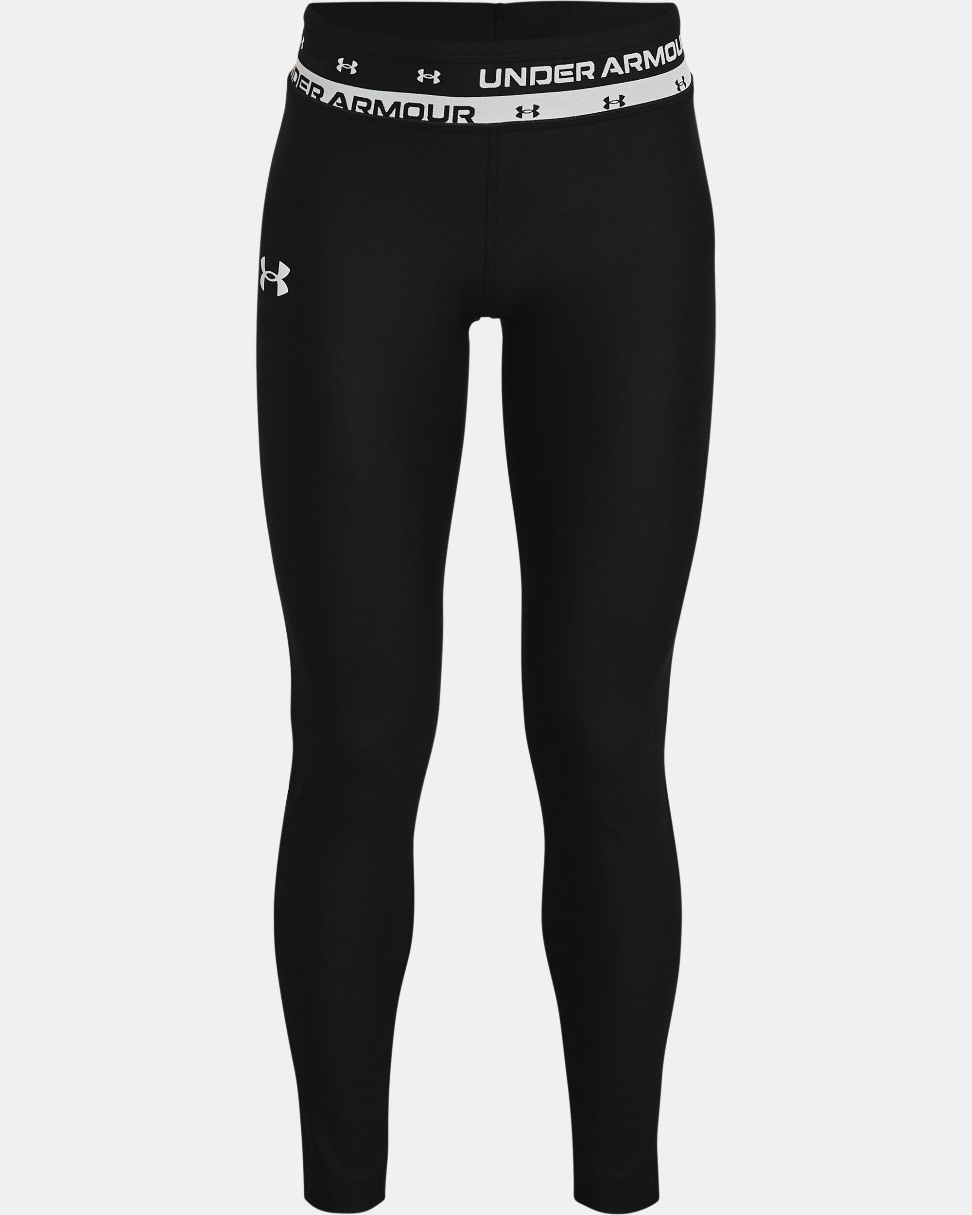 Under Armour Girls HeatGear Armour Leggings Black in KSA