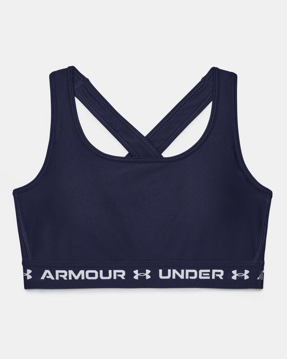Women's Armour® Mid Crossback Sports Bra image number 8