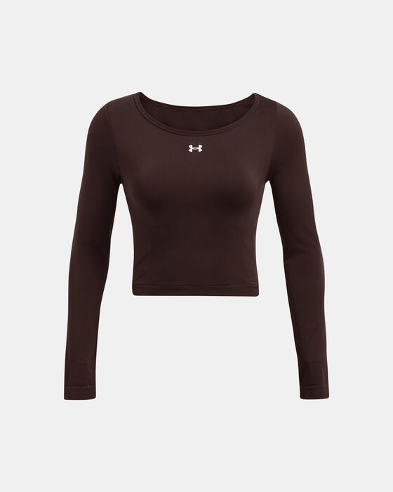 Women's UA Train Seamless Long Sleeve Women's UA Train Seamless Long Sleeve image number 4