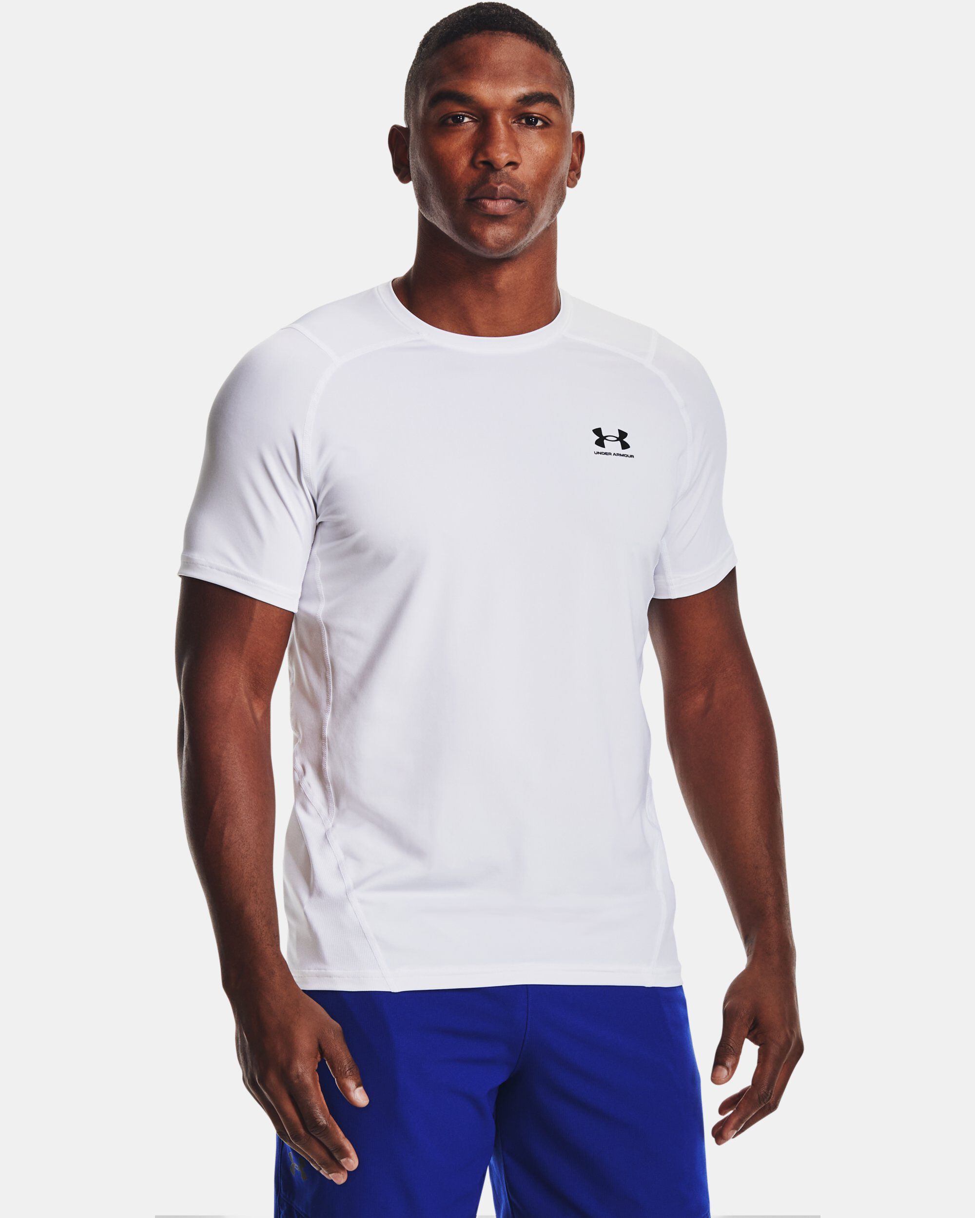 Men's under armour fitted shirts hot sale