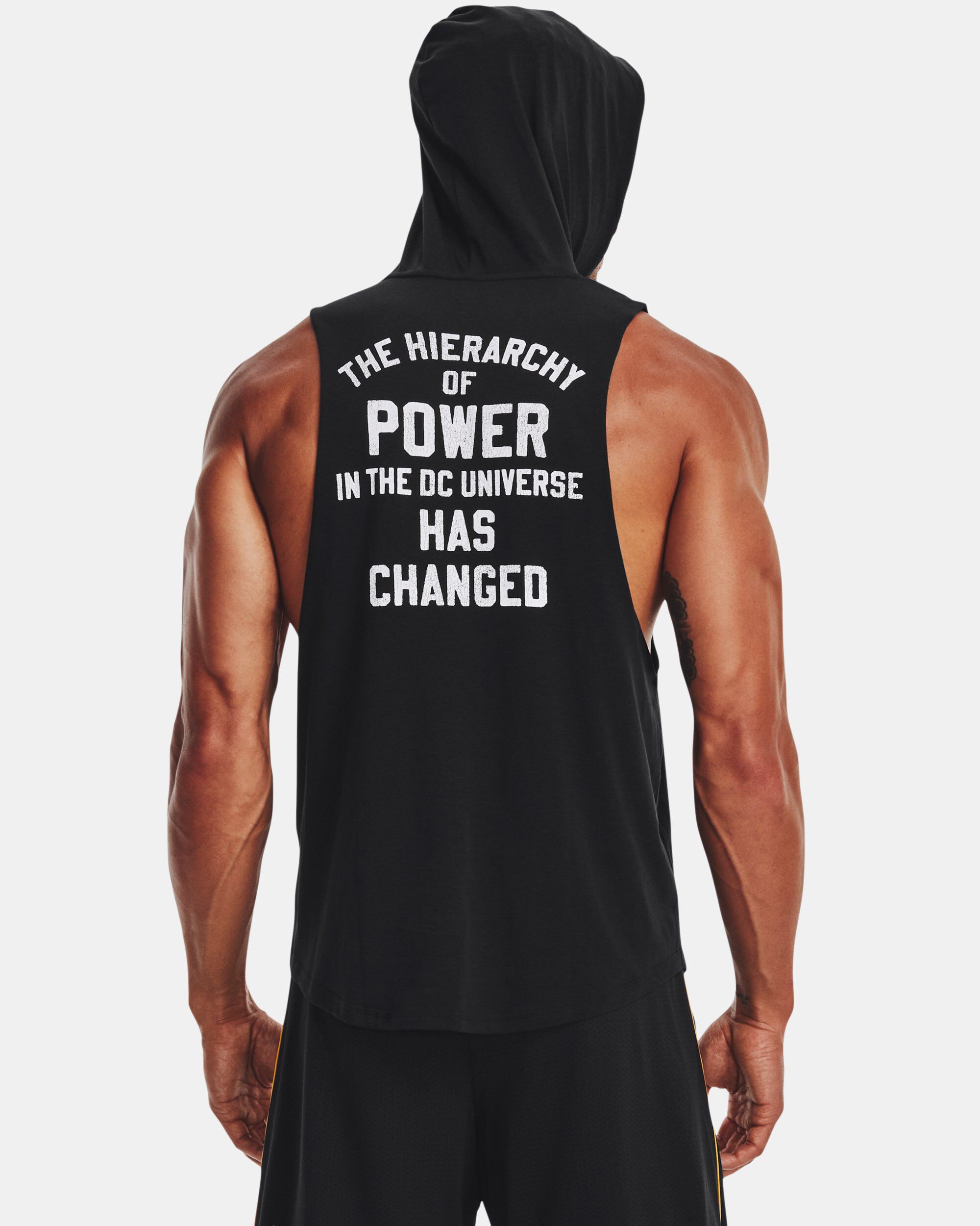 Project rock under sale armour sleeveless hoodie