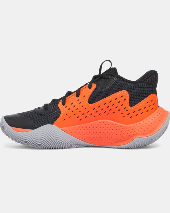 Grade School UA Jet '23 Basketball Shoes image number 1