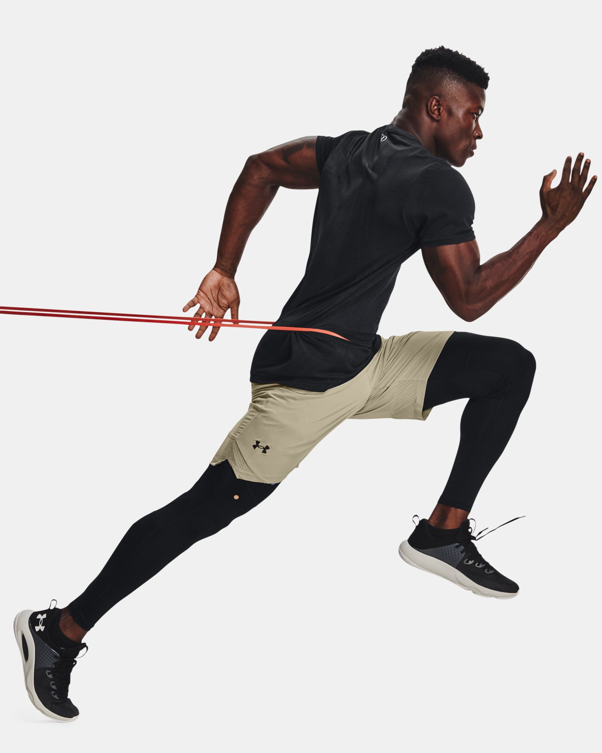 Under armour sale shorts with leggings