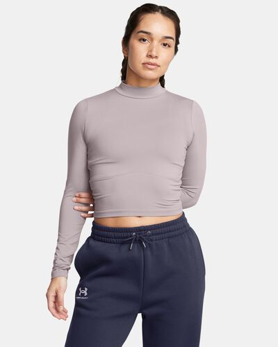 Women's UA Meridian Mock Long Sleeve