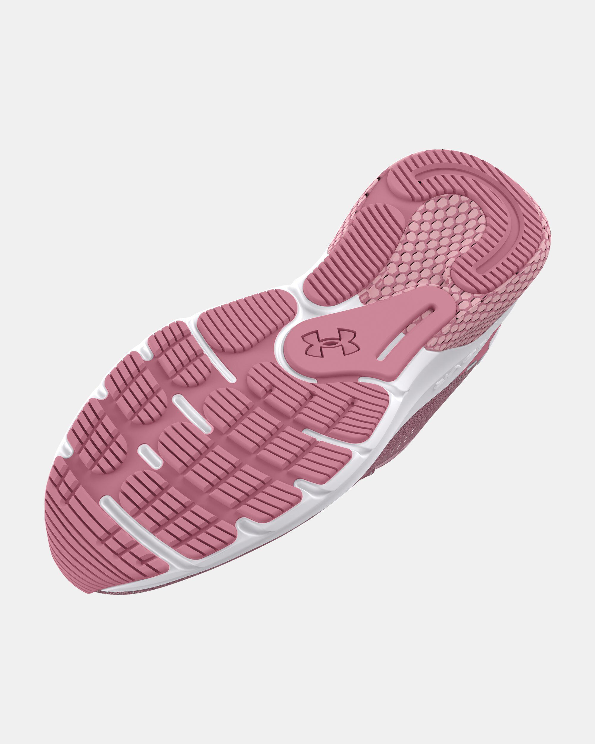 Pink under armour deals shoes womens