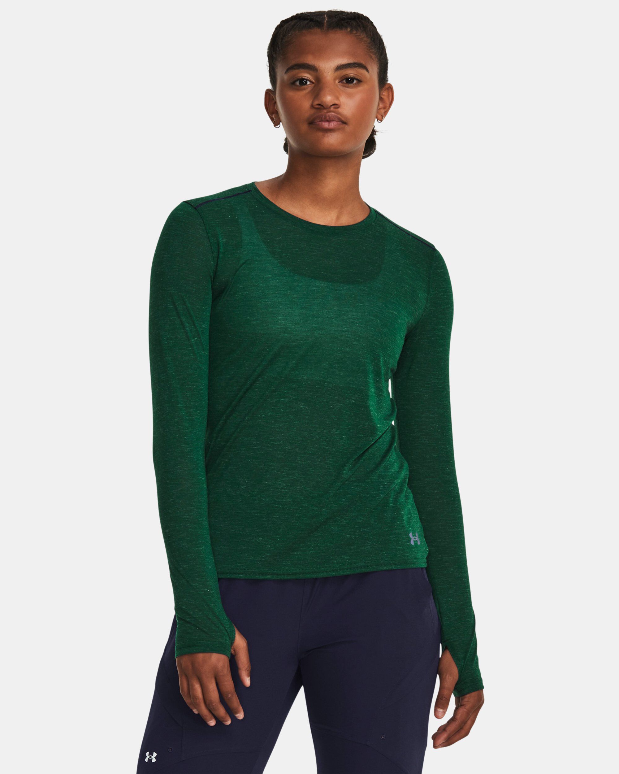 Under armour green long shop sleeve