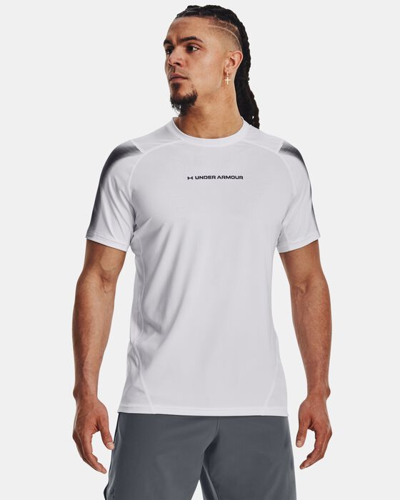 Men's HeatGear® Fitted Short Sleeve image number 0