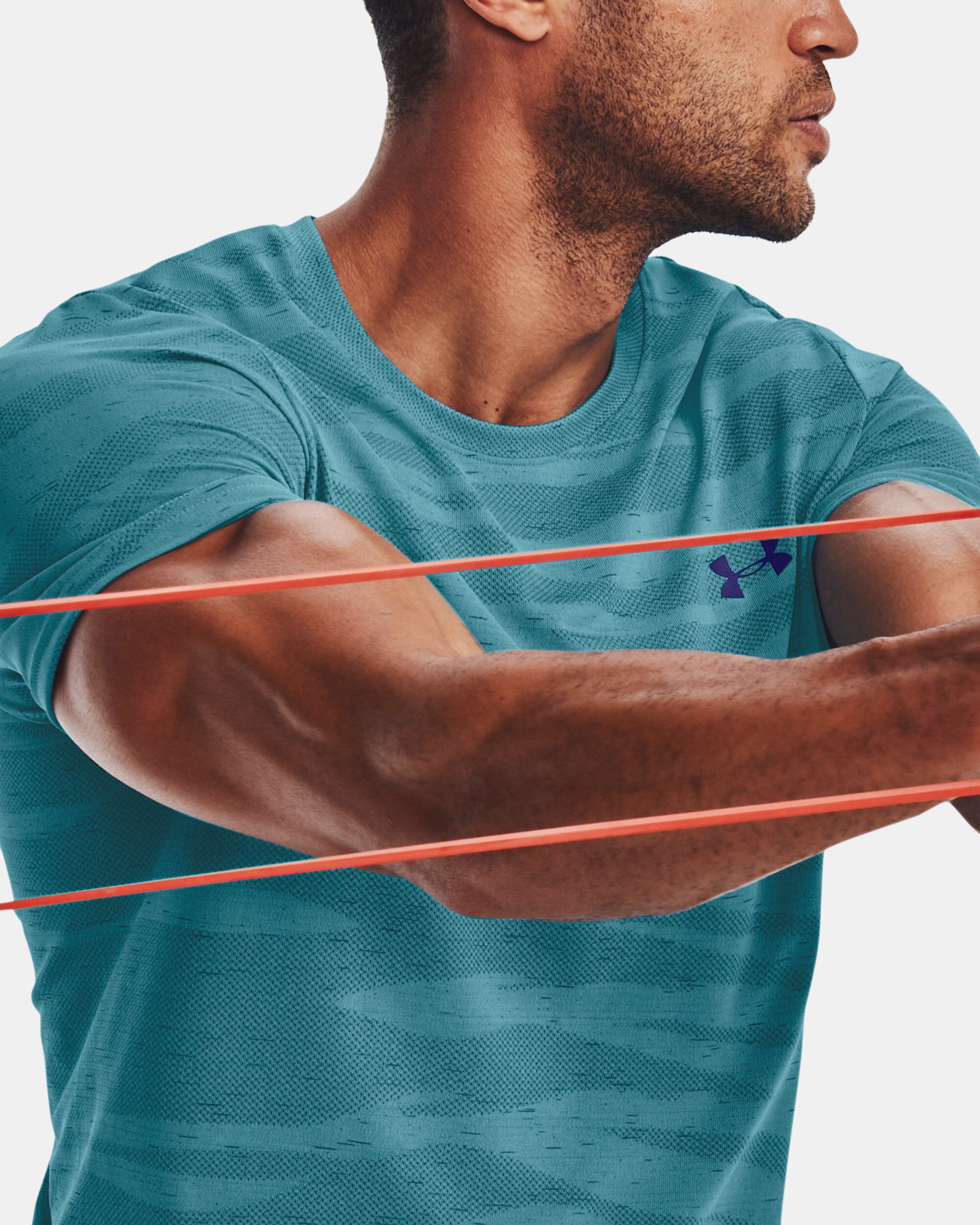 Men s UA Seamless Wave Short Sleeve