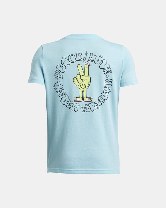 Boys' UA Peace Love UA Short Sleeve image number 1