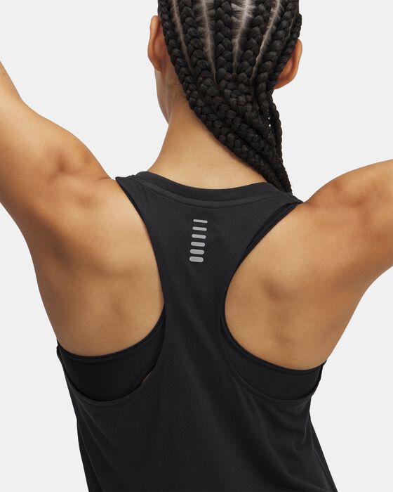 Women's UA Launch Camo Singlet image number 2