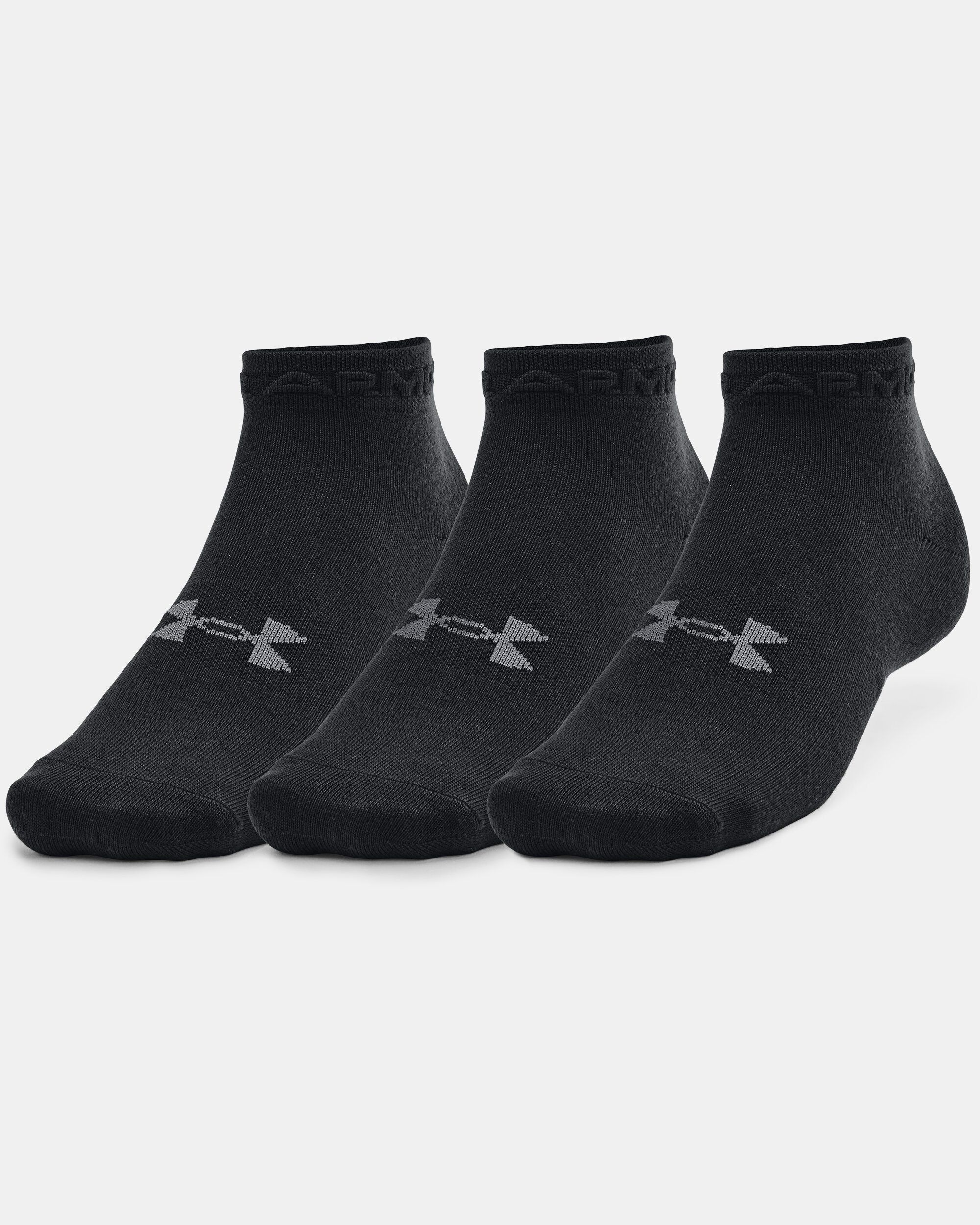 Under Armour Unisex UA Essential Low Cut Socks 3-Pack in KSA