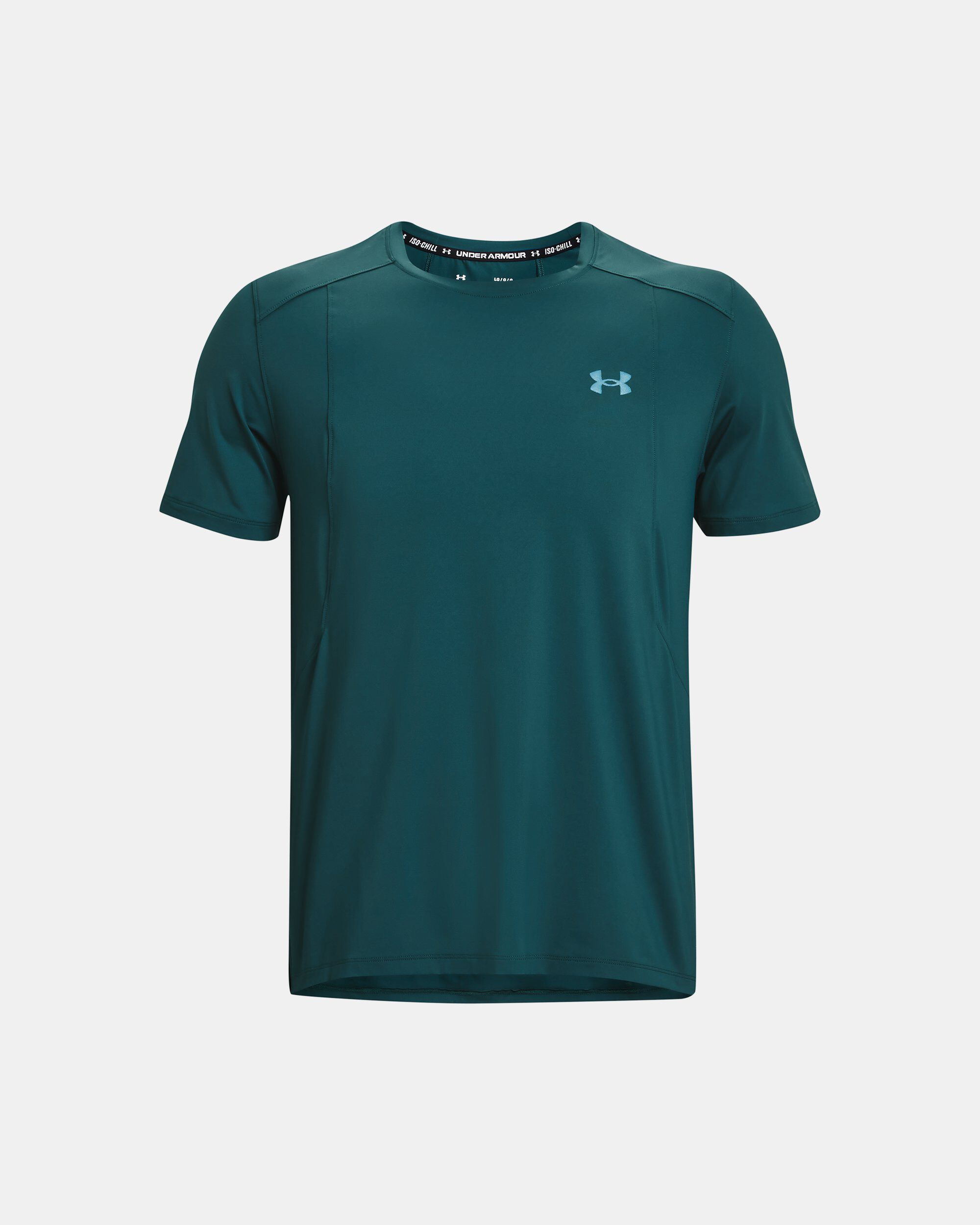 Dark green hotsell under armour shirt