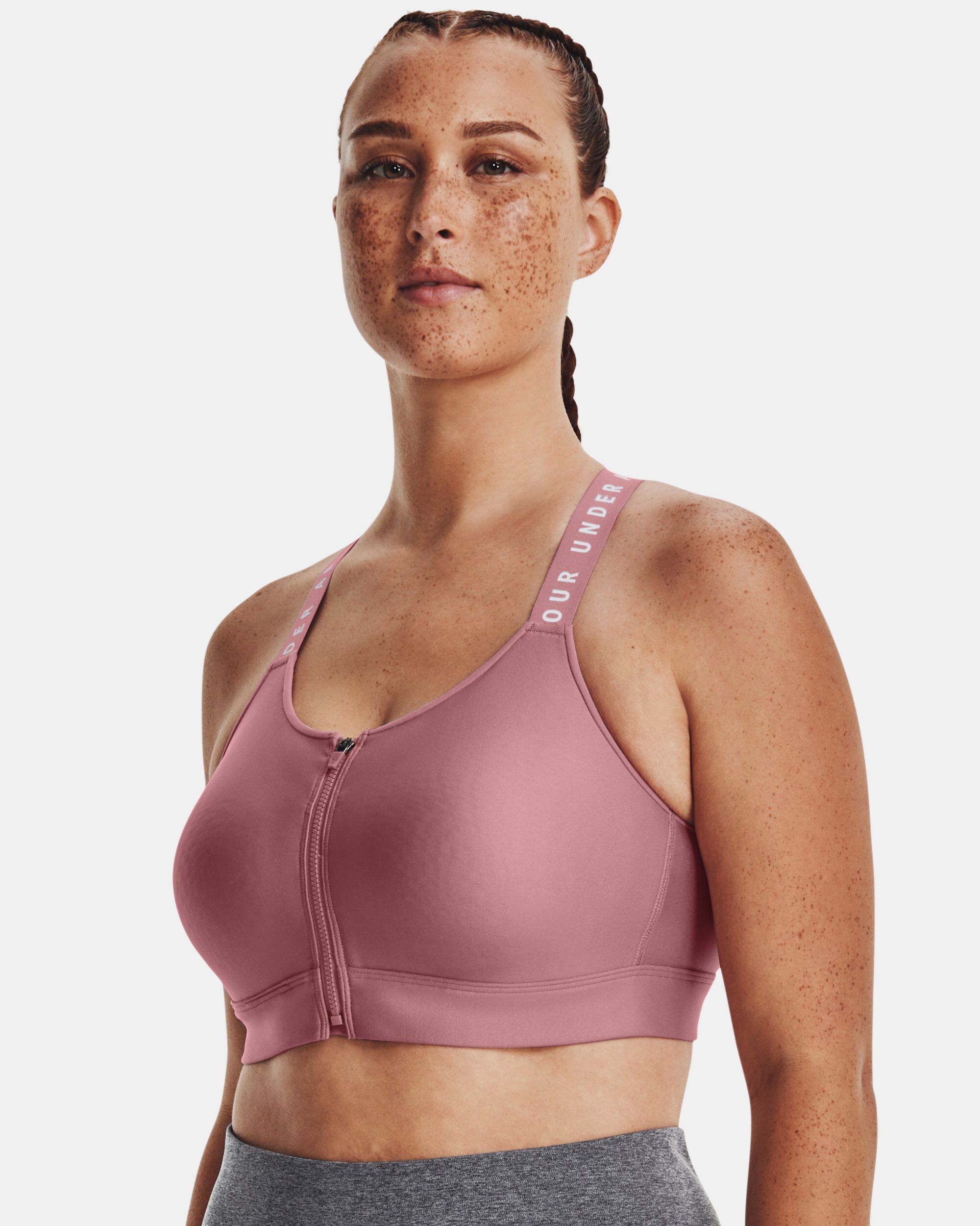 Under armour vanish high zip sports bra hot sale